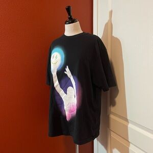 Air Jordan x J Balvin Men’s‎ Black Crewneck Cotton Short Sleeve Tee Shirt